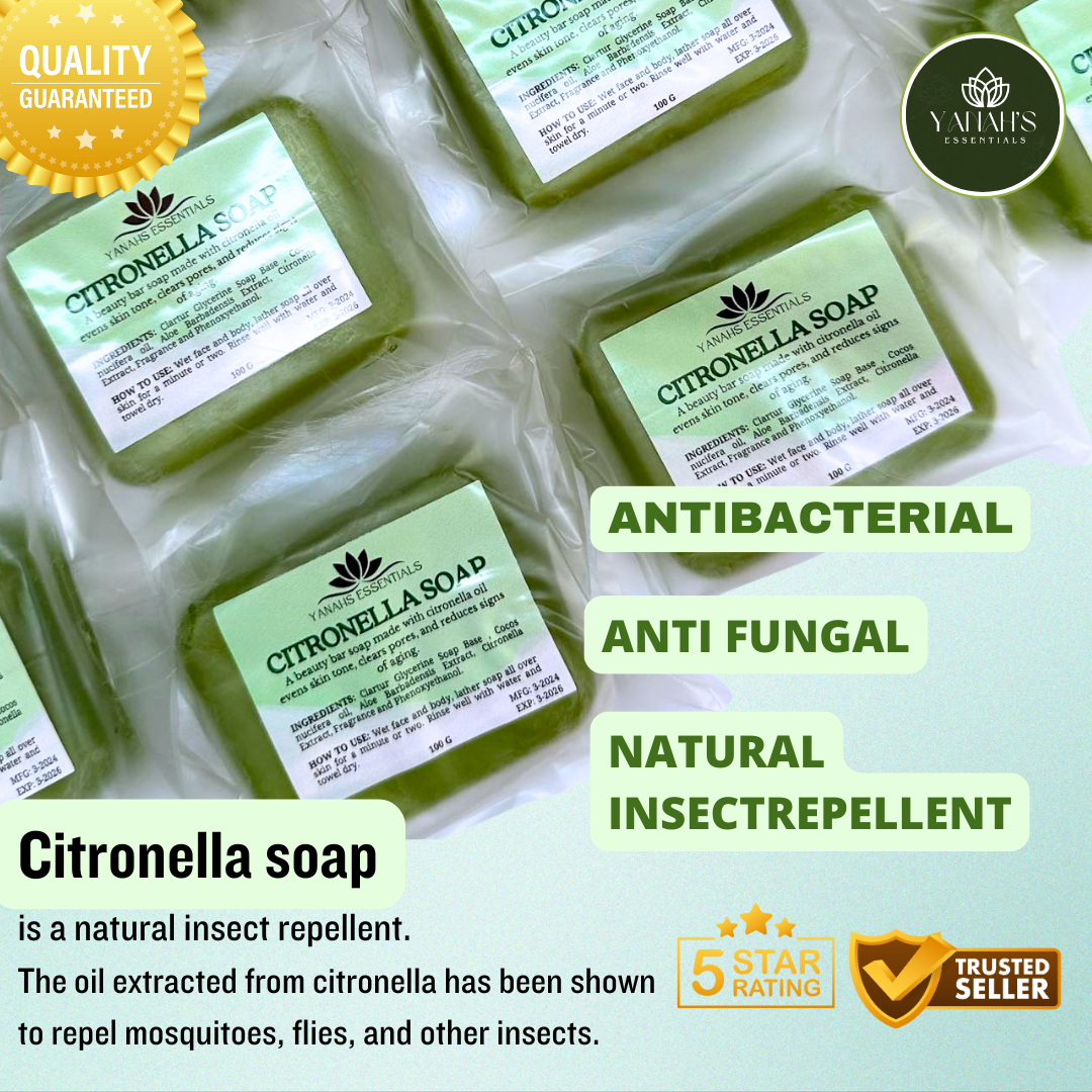 Natural Citronella Soap – Skin Protection & Insect Repellent
