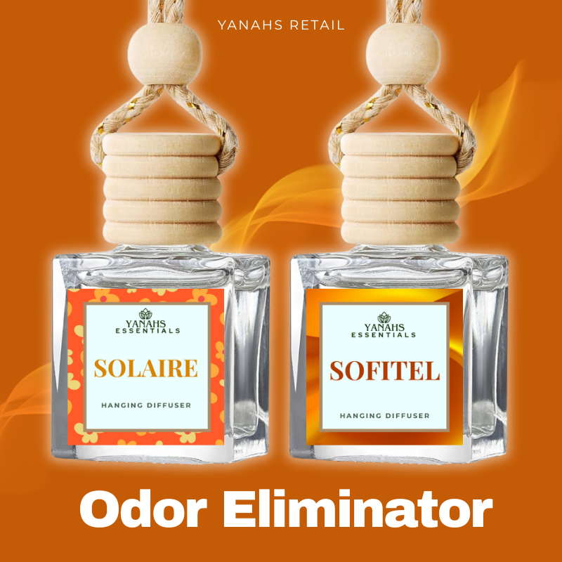 Aromatheraphy Hanging Diffuser – 10ml Scented Oil Bottle for Car, Wardrobe & Small Spaces