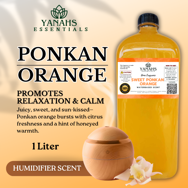 Ponkan Orange Humidifier Scent Waterbased 1L - Fruit Scent