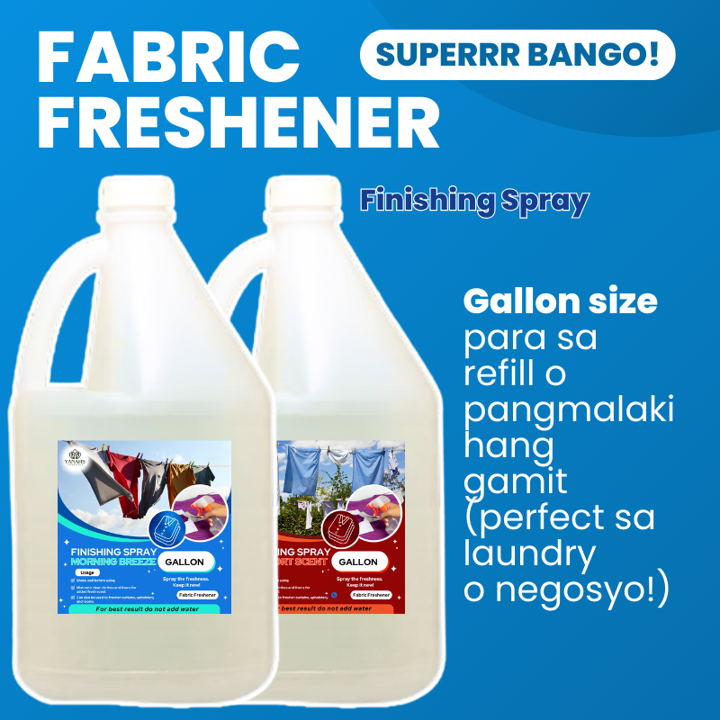 Fabric Freshener Finishing Spray - Neutralizing odors in fabric furniture or car interiors