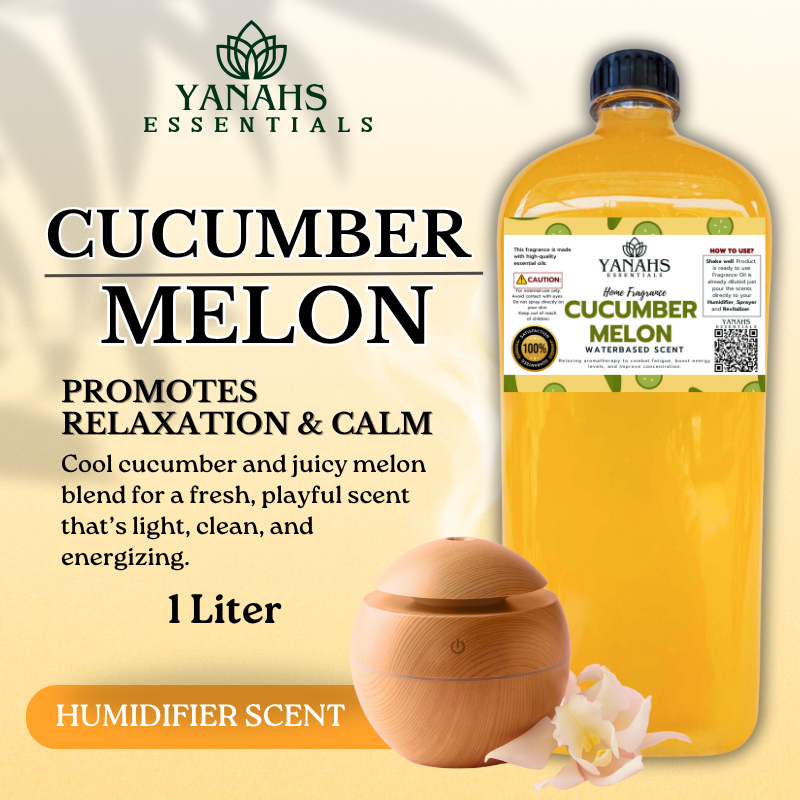 Cucumber Melon Humidifier Scent Waterbased 1L - Perfume Inspired