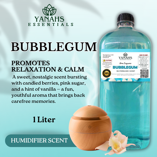 Bubblegum Humidifier Scent Waterbased 1L - Food Scent