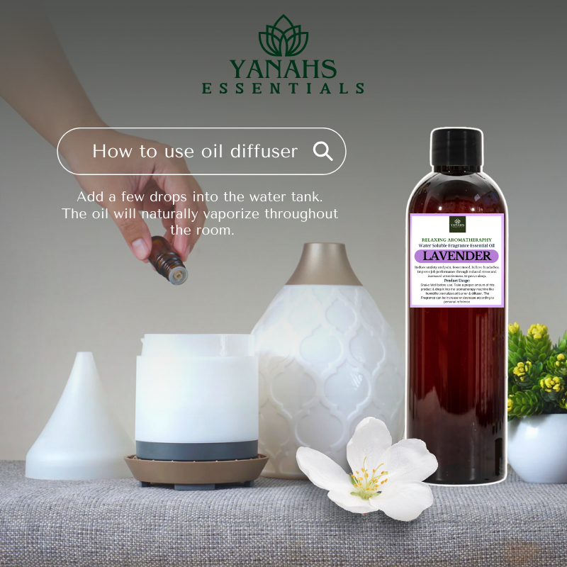Citronella Oil-Based Fragrance – For Humidifiers, Revitalizers, Reed & Hanging Diffusers, Candle Burners