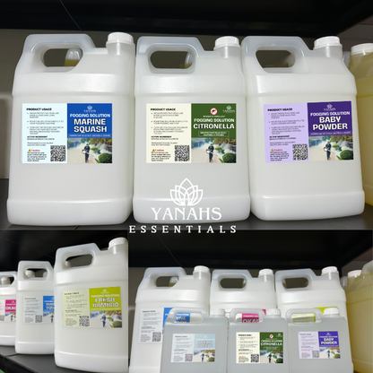 Shangrila Scent Fogging Disinfectant Solution | 1 Liter -Suitable for Fogging Machine & Ready to Use