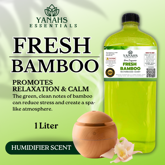 Fresh Bamboo Humidifier Scent Waterbased 1L - Nature Scent