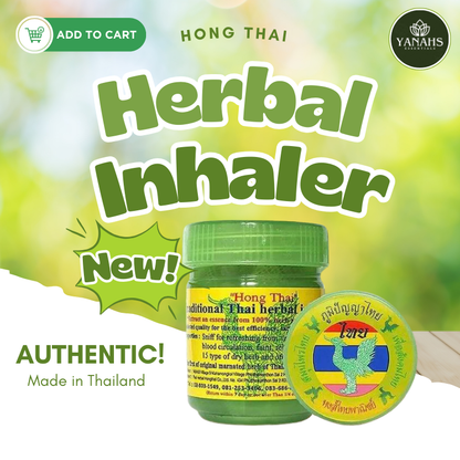 Original Hong Thai No.1 Traditional Thailand Herbal Inhaler