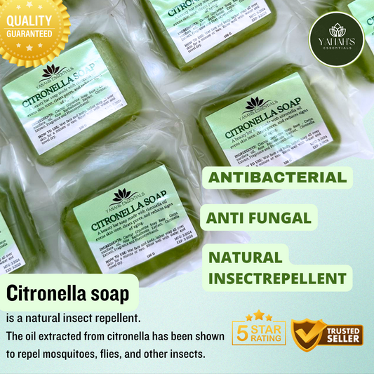 Natural Citronella Soap – Skin Protection & Insect Repellent