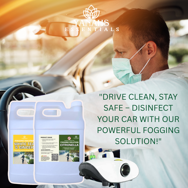 Okada Scent Fogging Disinfectant Solution | 1 Liter -Suitable for Fogging Machine & Ready to Use