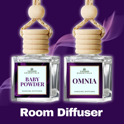 Vanilla Lace Scent Hanging Diffuser – 10ml Fragrance Oil Bottle for Car, Wardrobe & Small Spaces