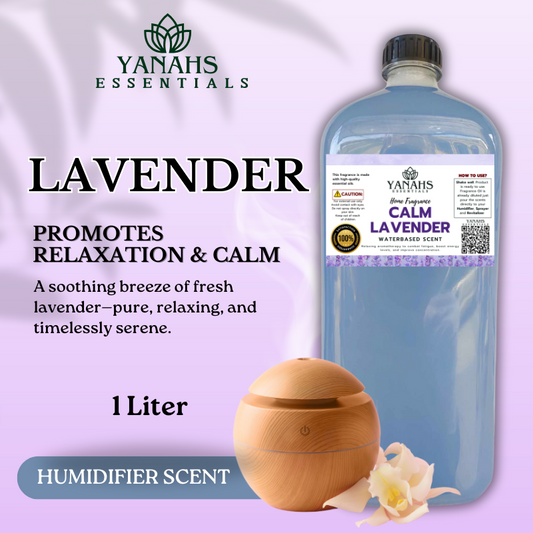 Lavender Humidifier Scent Waterbased 1L - Nature Scent