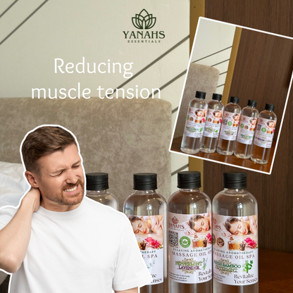 250ml Moroccan Massage Oil – Relaxing & Revitalizing Care