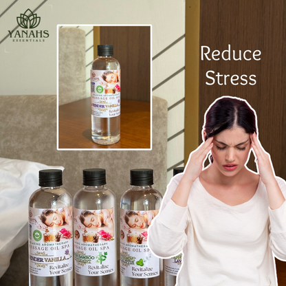 250ml Moroccan Massage Oil – Relaxing & Revitalizing Care