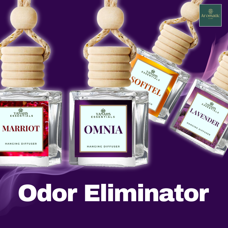 Aromatheraphy Hanging Diffuser – 10ml Scented Oil Bottle for Car, Wardrobe & Small Spaces