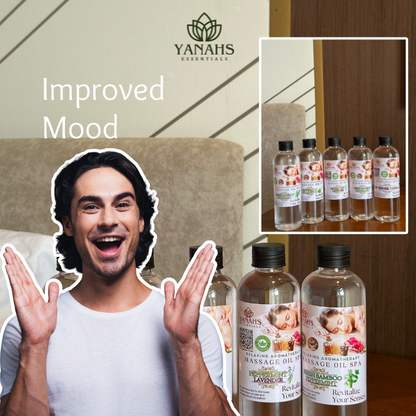 250ml Moroccan Massage Oil – Relaxing & Revitalizing Care