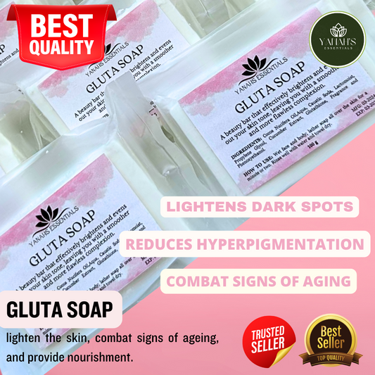 Gluta Whitening Soap – Skin Brightening Bar for Smooth & Flawless Complexion