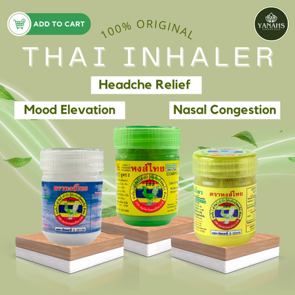 Original Hong Thai No.1 Traditional Thailand Herbal Inhaler
