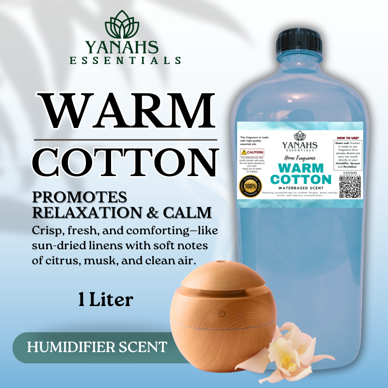 Warm Cotton Humidifier Scent Waterbased 1L - Classic Scent
