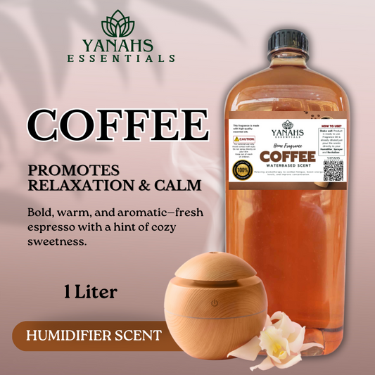 Coffee Humidifier Scent Waterbased 1L - Food Scent