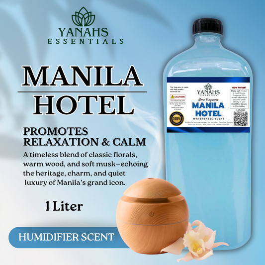 Manila Hotel Humidifier Scent Waterbased 1L - Hotel Collection