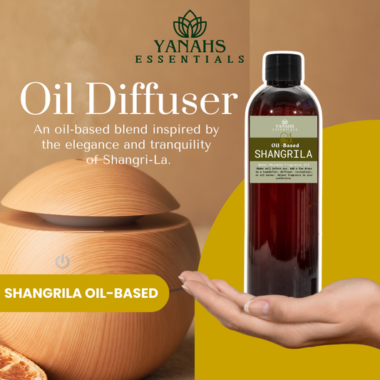 Shangrila Oil-Based Fragrance – For Humidifiers, Revitalizers, Reed & Hanging Diffusers, Candle Burners
