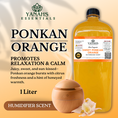 Ponkan Orange Humidifier Scent Waterbased 1L - Fruit Scent