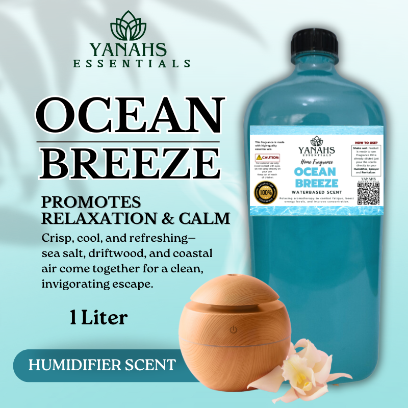 Ocean Breeze Humidifier Scent Waterbased 1L - Nature Scent