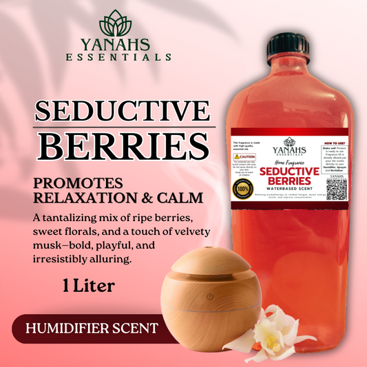 Seductive Berries Humidifier Scent Waterbased 1L - Fruit Scent