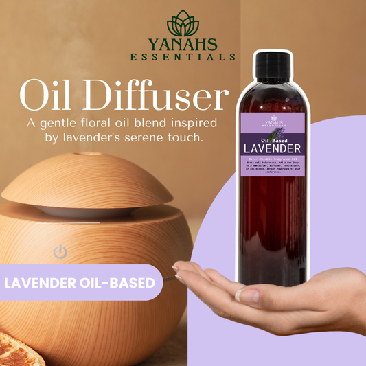 Lavender Oil-Based Fragrance – For Humidifiers, Revitalizers, Reed & Hanging Diffusers, Candle Burners