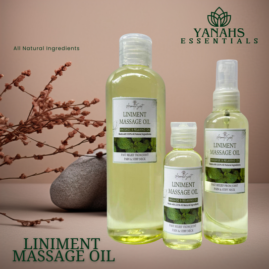 Herbal Liniment Massage Oil Relieves Muscle & Achy Muscle