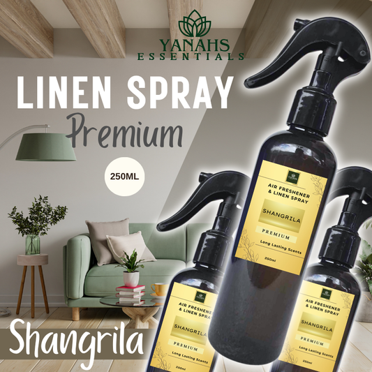 Shangri-la Premium Air Freshener 250ml – Long-Lasting Fragrance for Home, Car & Office