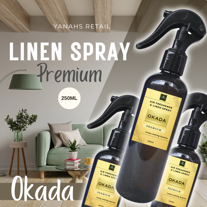 Premium Air Freshener 250ml – Long-Lasting Fragrance for Home, Car & Office