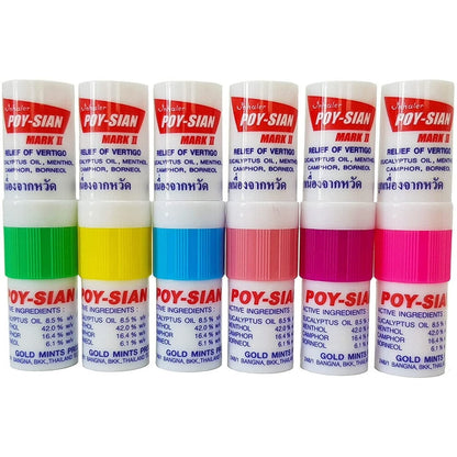 Traditional Thai Inhaler for Congestion &amp; Dizziness Relief