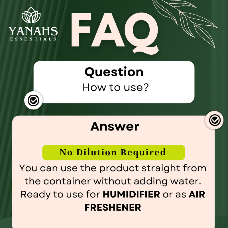 Fresh Bamboo Humidifier Scent Waterbased 1L - Nature Scent