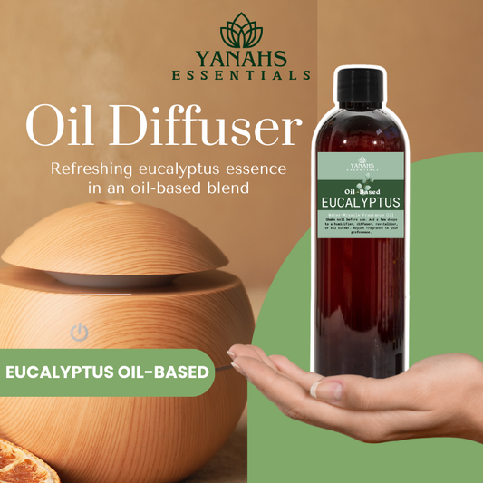 Eucalyptus Oil-Based Fragrance – For Humidifiers, Revitalizers, Reed & Hanging Diffusers, Candle Burners