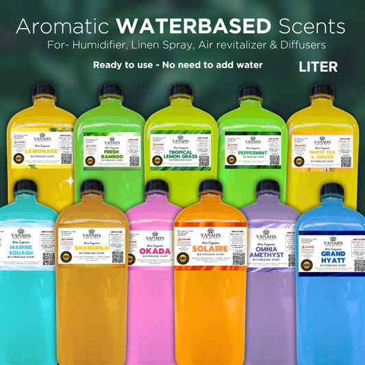 Scented Antibacterial Humidifier Refill – 1 Liter – Freshens Air & Reduces Germs
