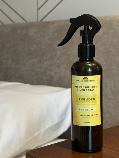 Lavender Premium Air Freshener 250ml – Long-Lasting Fragrance for Home, Car & Office