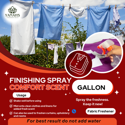 Fabric Freshener Finishing Spray - Neutralizing odors in fabric furniture or car interiors