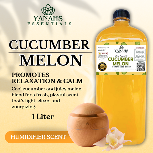Cucumber Melon Humidifier Scent Waterbased 1L - Perfume Inspired