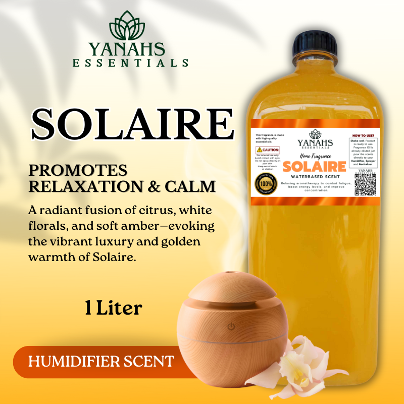 Solaire Humidifier Scent Waterbased 1L - Hotel Collection