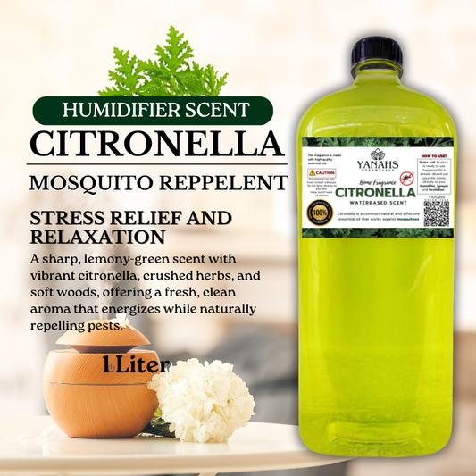 Citronella Mosquito Repellent Humidifier Scent Waterbased 1L - Classic Scent
